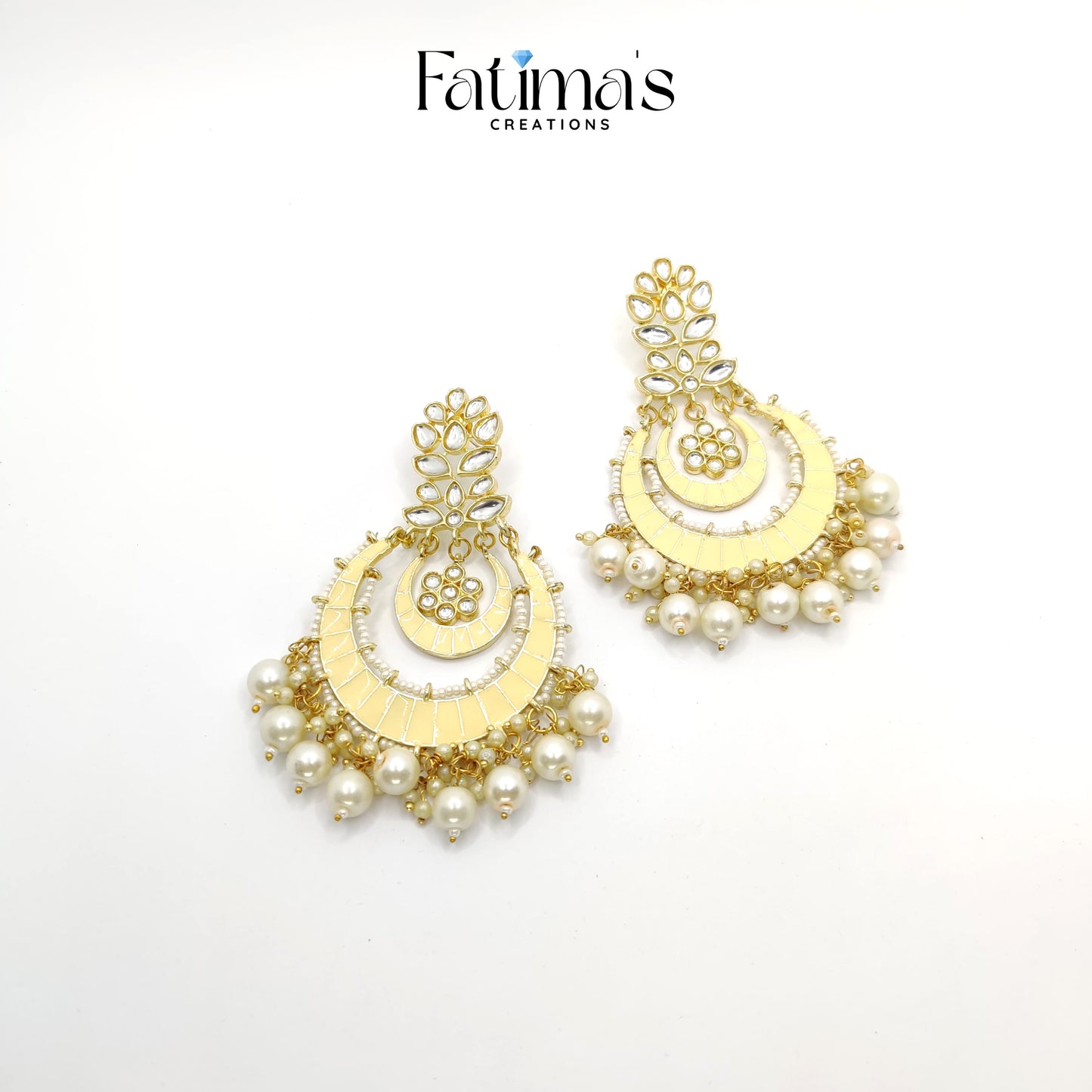 Angelic Flare Earrings – Red Kundan Statement Earrings for Weddings & Festive Looks