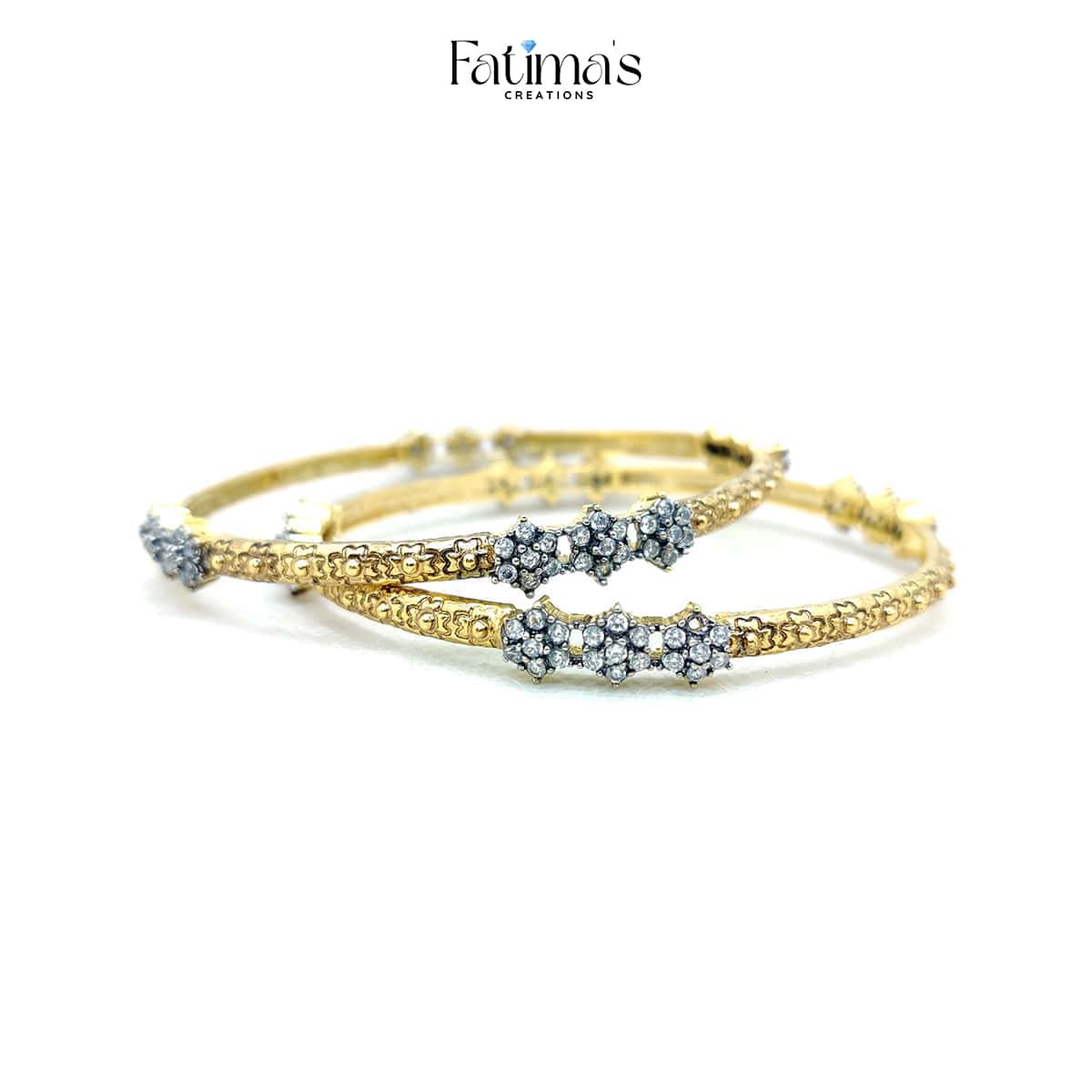 Zirqon Bangles – Elegant Stone Bangles for Party Wear and Daily Glam