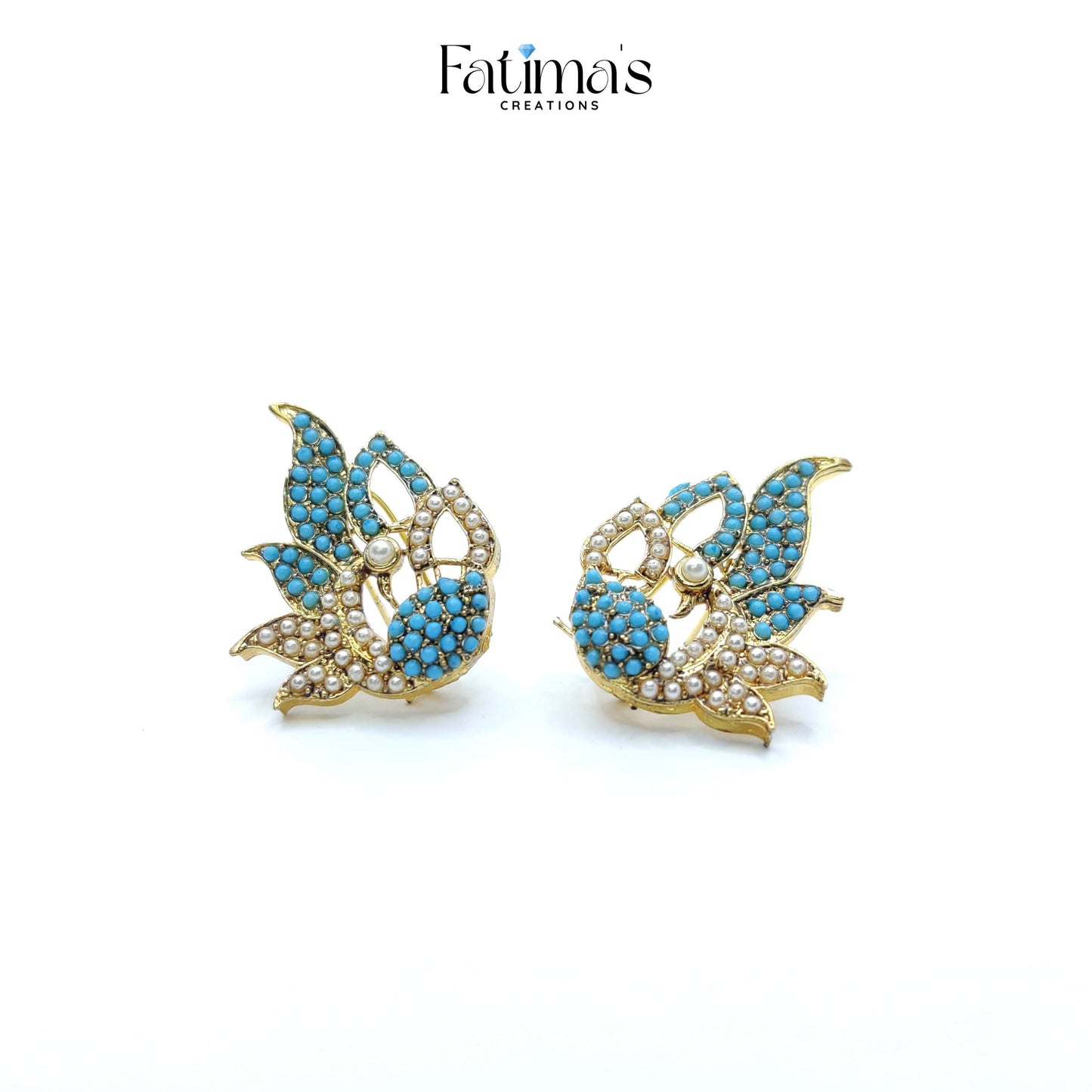 Spark Flame Stud Earrings – Fire-Inspired Studs with Shimmering Detail | Bold Statement Jewelry for Women